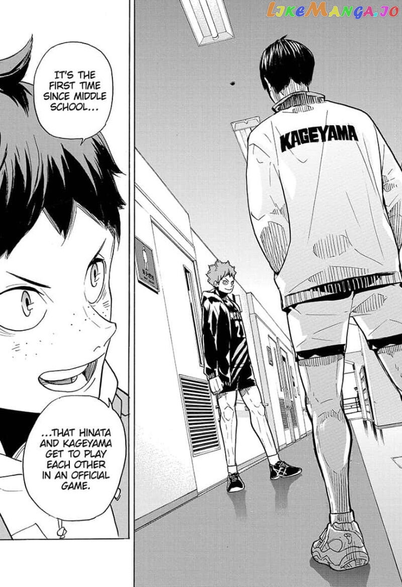 Haikyuu!!, Chapter 378 image 14